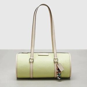 Coachtopia Cream Women's Barrel Bag